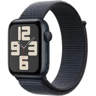 Apple Watch SE 2-gen GPS 40mm Opaska sportowa Czarny - Smartwatch - miniaturka - grafika 2