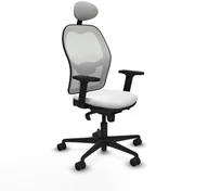 Fotele i krzesła biurowe - Krzesło Biurowe z Zagłówkiem Piqueras y Crespo 2D036N1 Biały - miniaturka - grafika 1