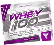 Odżywki białkowe - Białko Trec Nuthrition Whey 100 30 g Chocolate-Sesame (5901828349935) - miniaturka - grafika 1