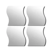Lustra - Lustra samoprzylepne Levi Waves 4 sztuki - miniaturka - grafika 1