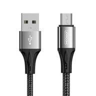 Kable USB - Joyroom kabel USB - micro USB 3 A 0,2 m czarny (S-0230N1) - miniaturka - grafika 1