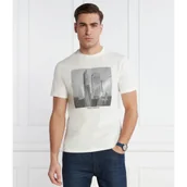 Koszulki męskie - Armani Exchange T-shirt | Regular Fit - miniaturka - grafika 1