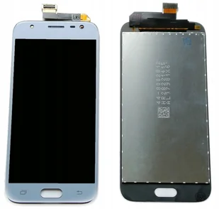 WYŚWIETLACZ LCD DOTYK SZYBKA PASUJE DO SAMSUNG J330 J3 2017 NIEBIESKI - Części serwisowe do telefonów - miniaturka - grafika 1