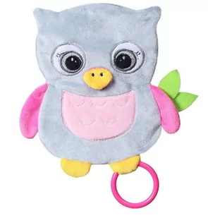 BabyOno przytulanka FLAT OWL CELESTE 446 - Maskotki i pluszaki - miniaturka - grafika 1