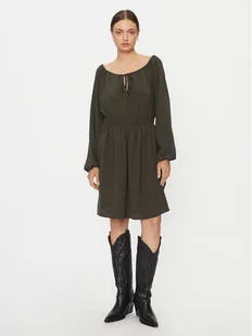 Vero Moda Sukienka codzienna 10302545 Zielony Regular Fit - Sukienki - miniaturka - grafika 1