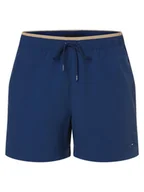 Spodenki męskie - Tommy Hilfiger Męskie spodenki kąpielowe Mężczyźni niebieski jednolity, L - miniaturka - grafika 1