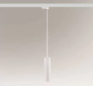 Shilo lampa szynowa wisząca Noda GU10 H30cm 6cm biała 7955 - Lampy pozostałe - miniaturka - grafika 1