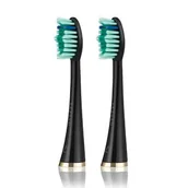 Końcówki do szczoteczek elektrycznych - Seysso Końcówki Anti-plaque Gold Black, 2 szt. - miniaturka - grafika 1