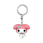 Plecaki - Funko POP! Brelok: Hello Kitty - My Melody - (Spring Time) Nowość Brelok - Kolekcjonerska mini figurka - Wypełnienie pończoch - Pomysł na prezent - Oficjalny towar - Fani kreskówek - Wystrój plecaka - miniaturka - grafika 1