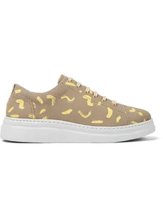 Camper Skórzane sneakersy w kolorze beżowym - Trampki damskie - miniaturka - grafika 1