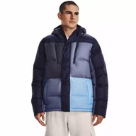 Kurtki i kamizelki sportowe męskie - Kurtka męska Under Armour CGI Down Blocked Jacket - miniaturka - grafika 1