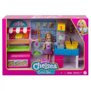 Mattel Chelsea Supermarket GTN67 - Lalki dla dziewczynek - miniaturka - grafika 1