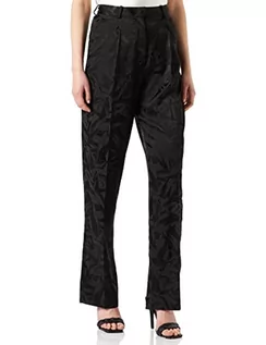 Spodnie damskie - Just Cavalli Damskie spodnie Pantalone Donna, czarny, 36 - grafika 1