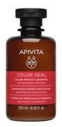 Szampony do włosów - Apivita Apivita Color Seal - szampon do włosów ochrona koloru 250ml - miniaturka - grafika 1