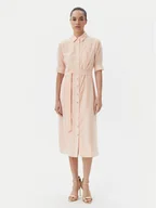 Sukienki - Fracomina Sukienka koszulowa FS25SD2003W78601 Różowy Regular Fit - miniaturka - grafika 1