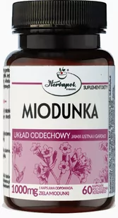 Herbapol Miodunka 60 kapsułek (5903850019381) - Suplementy naturalne - miniaturka - grafika 1