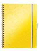 Zeszyty szkolne - Leitz Zeszyt w kolorze żółtym - A4 - miniaturka - grafika 1