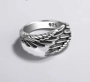 Pierścionek srebrny 925 Pióro Skrzydła na prezent do Pandora Apart - Pierścionki Pierścionek srebrny 925 Pióro Skrzydła na prezent do Pandora Apart - Pierścionki - miniaturka - grafika 1