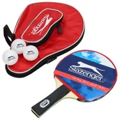 Tenis stołowy - Zestaw do tenisa stołowego z pokrowcem SLAZENGER 5el - miniaturka - grafika 1