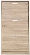 Szafki na buty - Skandynawska trzykomorowa szafka na buty F9-R78 - miniaturka - grafika 1