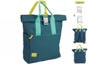 Plecaki szkolne i tornistry - Plecak Milan LIFESTYLE 10l zielono-niebieski - miniaturka - grafika 1