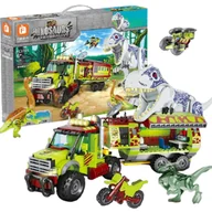 Klocki - Klocki Park Jurajski Ciężarówka Dinozaury 539 El   Fc-3721 - miniaturka - grafika 1