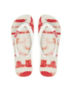 Diesel Japonki Sa-Rio Y03601P4070 H5699 Biały - Klapki i japonki męskie - miniaturka - grafika 1