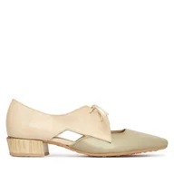 Półbuty damskie - Półbuty Hispanitas BHV264628 C004 Zielony - miniaturka - grafika 1