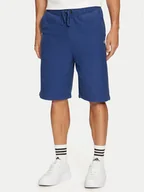 Spodenki męskie - Champion Szorty sportowe 218650 Granatowy Regular Fit - miniaturka - grafika 1