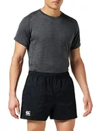Spodnie męskie - Canterbury Men's Professional Cotton Short, czarny, M E523405-989-M - miniaturka - grafika 1