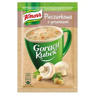 Knorr Pieczarkowa z grzankami - Dania w proszku - miniaturka - grafika 1