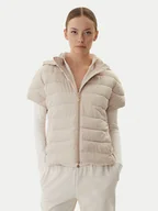 Kurtki damskie - EA7 Emporio Armani Kurtka zimowa 7W000477 AF12476 U1046 Beżowy Regular Fit - miniaturka - grafika 1