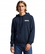 Bluzy męskie - Bluza Lee GRAPHIC HOODIE 112365101 Rivet Navy XL - miniaturka - grafika 1