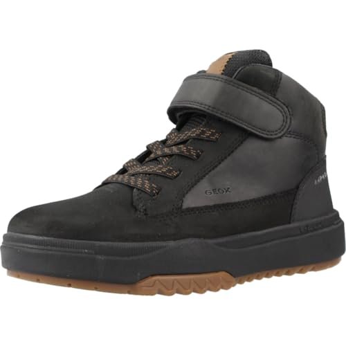 Geox J Bunshee Boy B Abx, Botki dziecięce, czarny, 30 EU