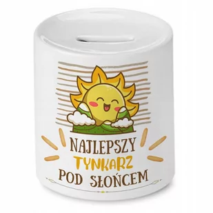 Dla Tynkarza Skarbonka na Urodziny na Prezent`1 z Nadrukiem ze Zdjęciem - Skarbonki - miniaturka - grafika 1