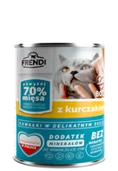 Mokra karma dla kotów - Frendi kawałki w delikatnym sosie z kurczakiem 800g - miniaturka - grafika 1