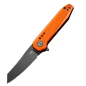 Noże - Nóż składany Bestech Syntax Orange G10, Black Stonewashed 14C28N by Todd Knife and Tool (BG40C) - miniaturka - grafika 1