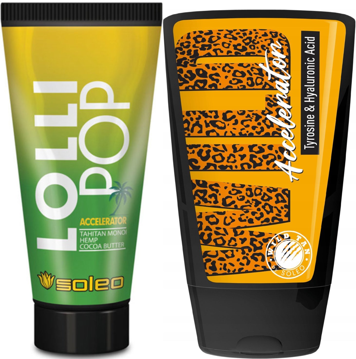 Soleo Lolli Pop + Wild Tan Accelerator Gratis