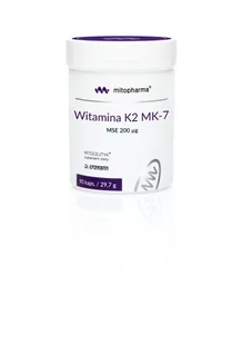 Mito Pharma Witamina K2 MK7 200 g 90 kapsułek witaminy K2 Wysoka dawka witaminy K2 MK7 - Suplementy naturalne - miniaturka - grafika 1
