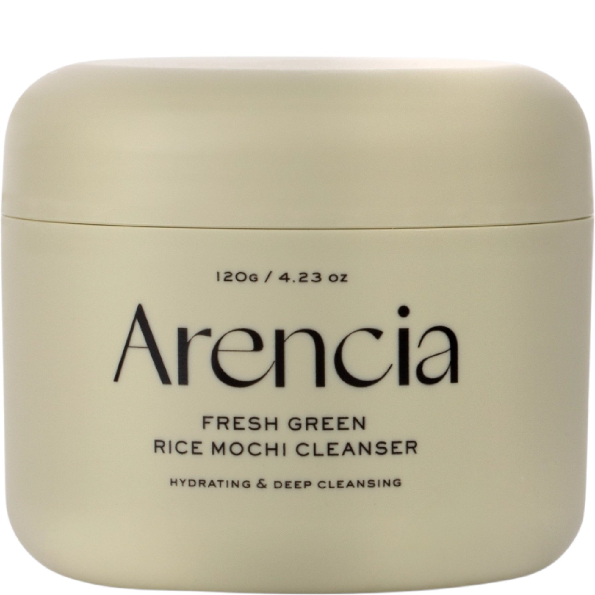 Arencia Fresh Green Rice Mochi Cleanser, Oczyszczająca pasta do mycia twarzy