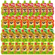 Koncentraty warzywne, przeciery - Kubuś Mus 100% Mix 4 smaków 100 g x 32 sztuk - miniaturka - grafika 1