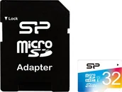 Karty pamięci - Karta Silicon Power Colorful Elite MicroSDHC 32 GB Class 10 UHS-I SP032GBSTHBU1V20SP - miniaturka - grafika 1