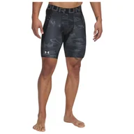 Bielizna sportowa męska - Męskie kalesony Under Armour HG Armour Printed Lg Sts Rozmiar: S / Kolor: czarny - miniaturka - grafika 1
