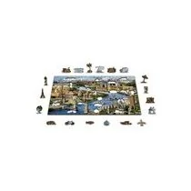 Drewniane puzzle World Landmarks L - Puzzle - miniaturka - grafika 1