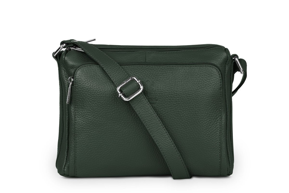 Torebka Skórzana Vera Pelle Antonio Butelkowa