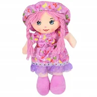Lalki dla dziewczynek - PRZYTULANKA SZMACIANA LALKA MIĘKKA LALA MASKOTKA 35CM RÓŻNE KOLORY - miniaturka - grafika 1