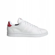 Buty sportowe męskie - Buty sportowe adidas męskie Advantage białe r.42 2/3 - miniaturka - grafika 1