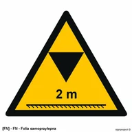 Tablice BHP - SIGNPROJECT GE026 - Uwaga 500x500 - miniaturka - grafika 1