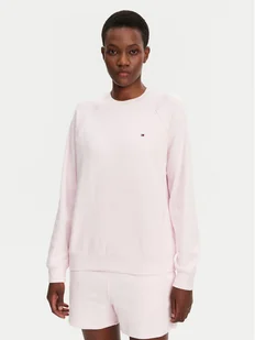 Tommy Hilfiger Bluza UW0UW05771 Różowy Regular Fit - Bluzy damskie - miniaturka - grafika 1