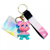 Breloki - Brelok do kluczy miś RAINBOW BRL301 - miniaturka - grafika 1